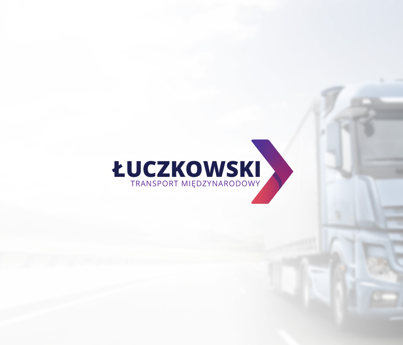 Logo firmy transportowej Łuczkowski